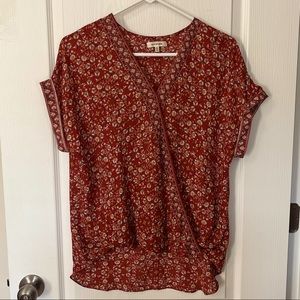 Flowy blouse, high-low style